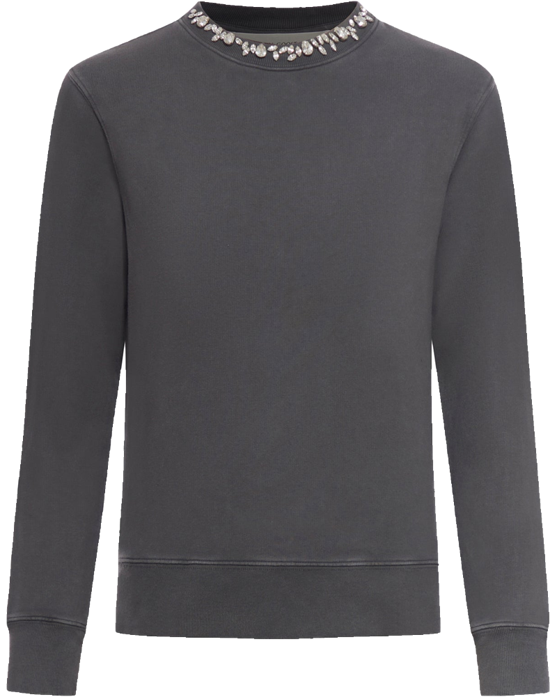 Оригінальна Crewneck Sweatshirt With Crystals Golden goose