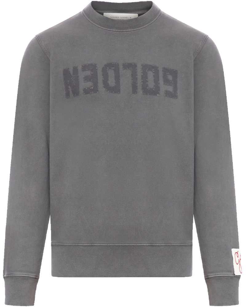Crew Neck Sweatshirt With Logo Golden goose – Гарантія оригінальності