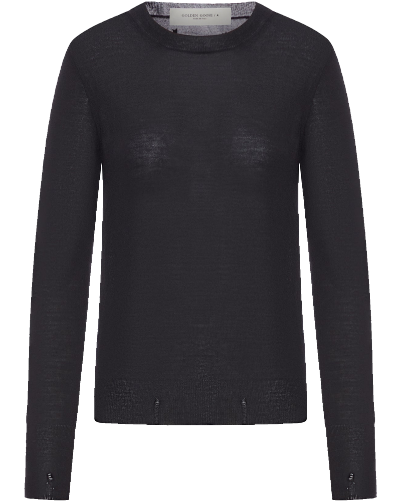 Оригінальна Women`s Crew Neck Wool Sweater Golden goose