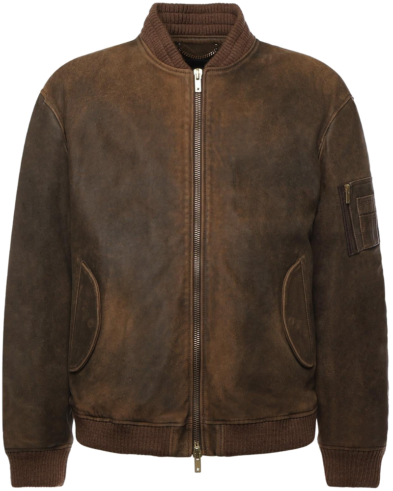 Bomber Orville In Pelle Golden goose – Гарантія оригінальності
