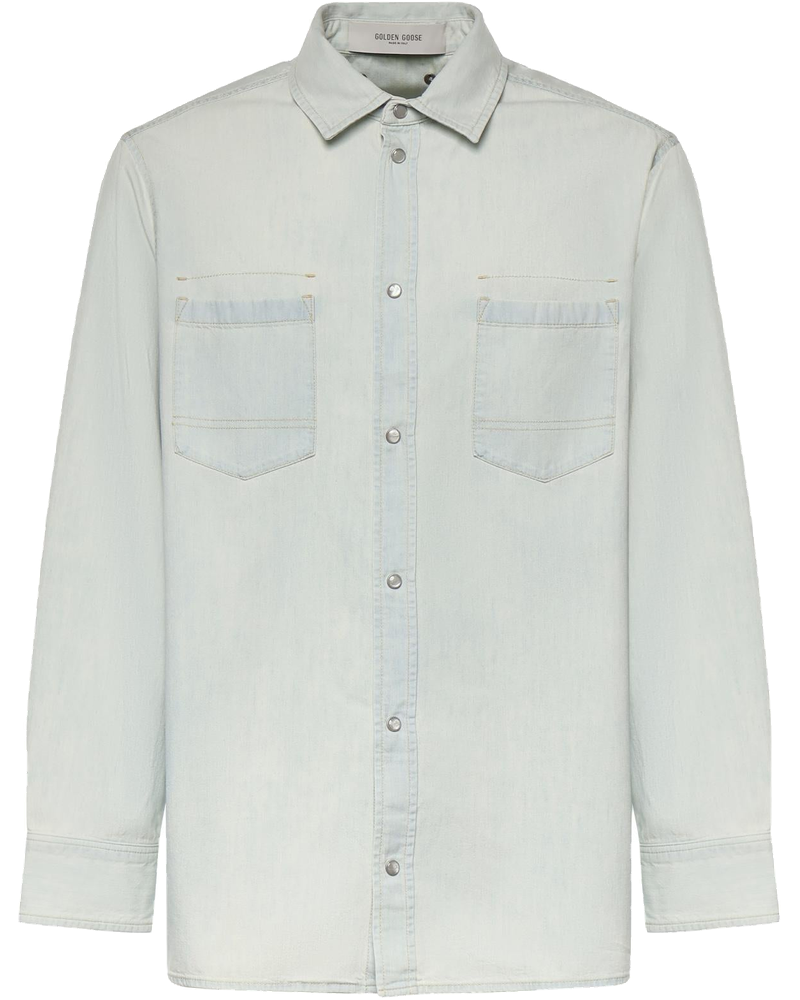 Overshirt In Denim Golden goose оригінал – Купити в Україні