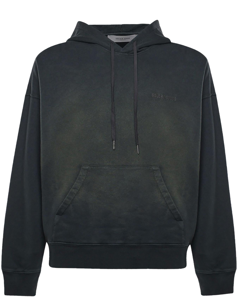 Оригінальна Felpa Con Cappuccio In Cotone Golden goose
