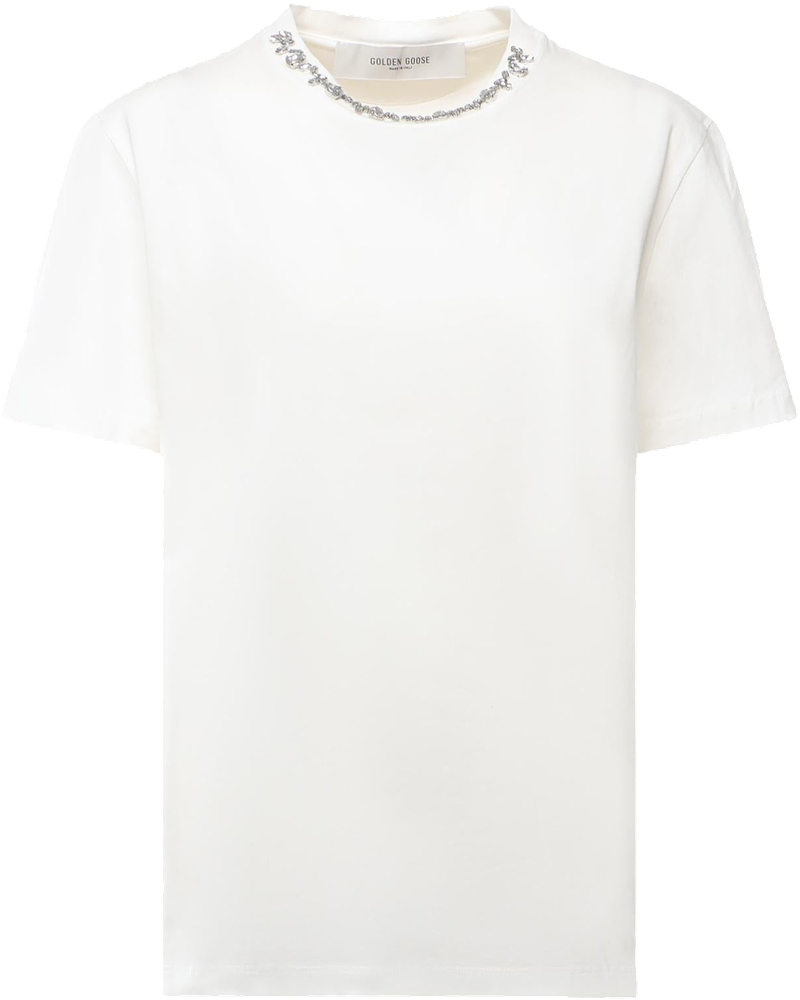 T-Shirt Con Cristalli Golden goose – Гарантія оригінальності