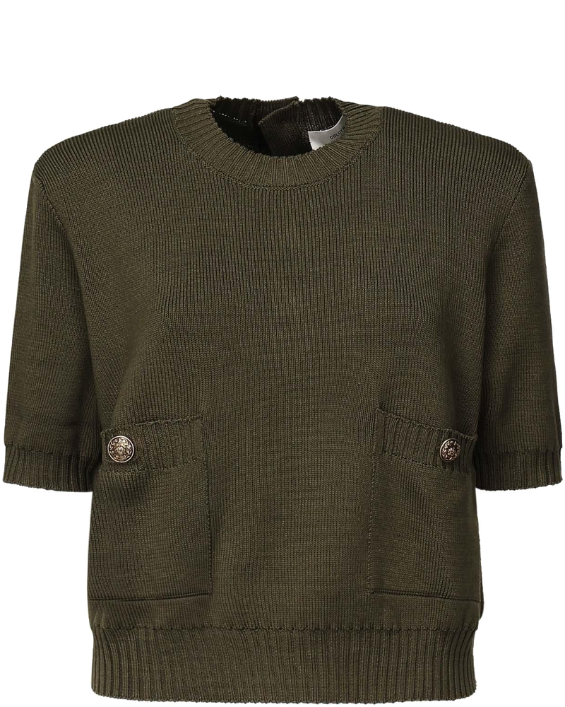 Maglia Cropped In Cotone Golden goose – Гарантія оригінальності