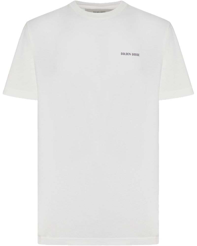 Оригінальна Vintage White Cotton Jersey T-Shirt Golden goose