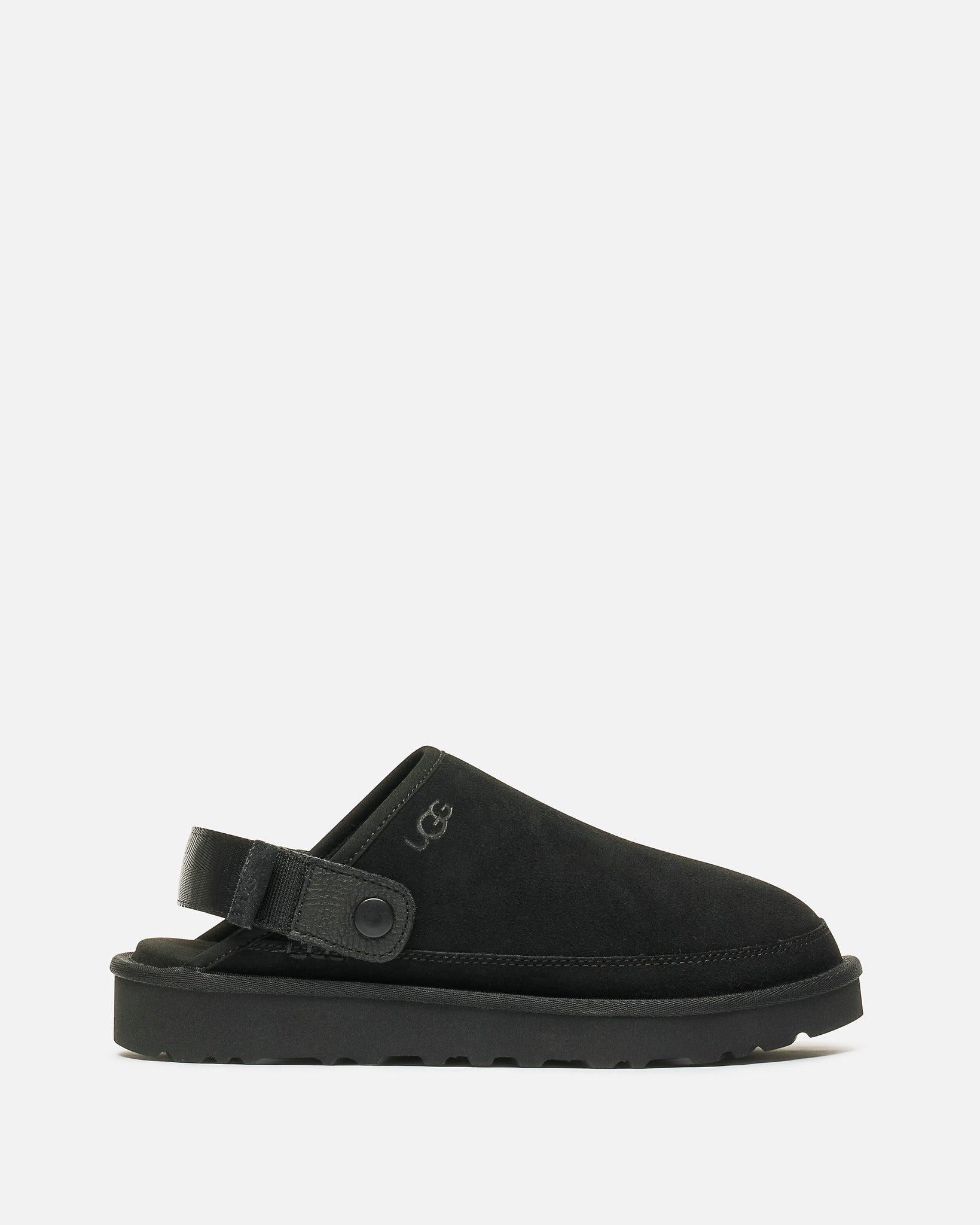 Goldencoast Clog II In Black Ugg – Гарантія оригінальності – боковий вид