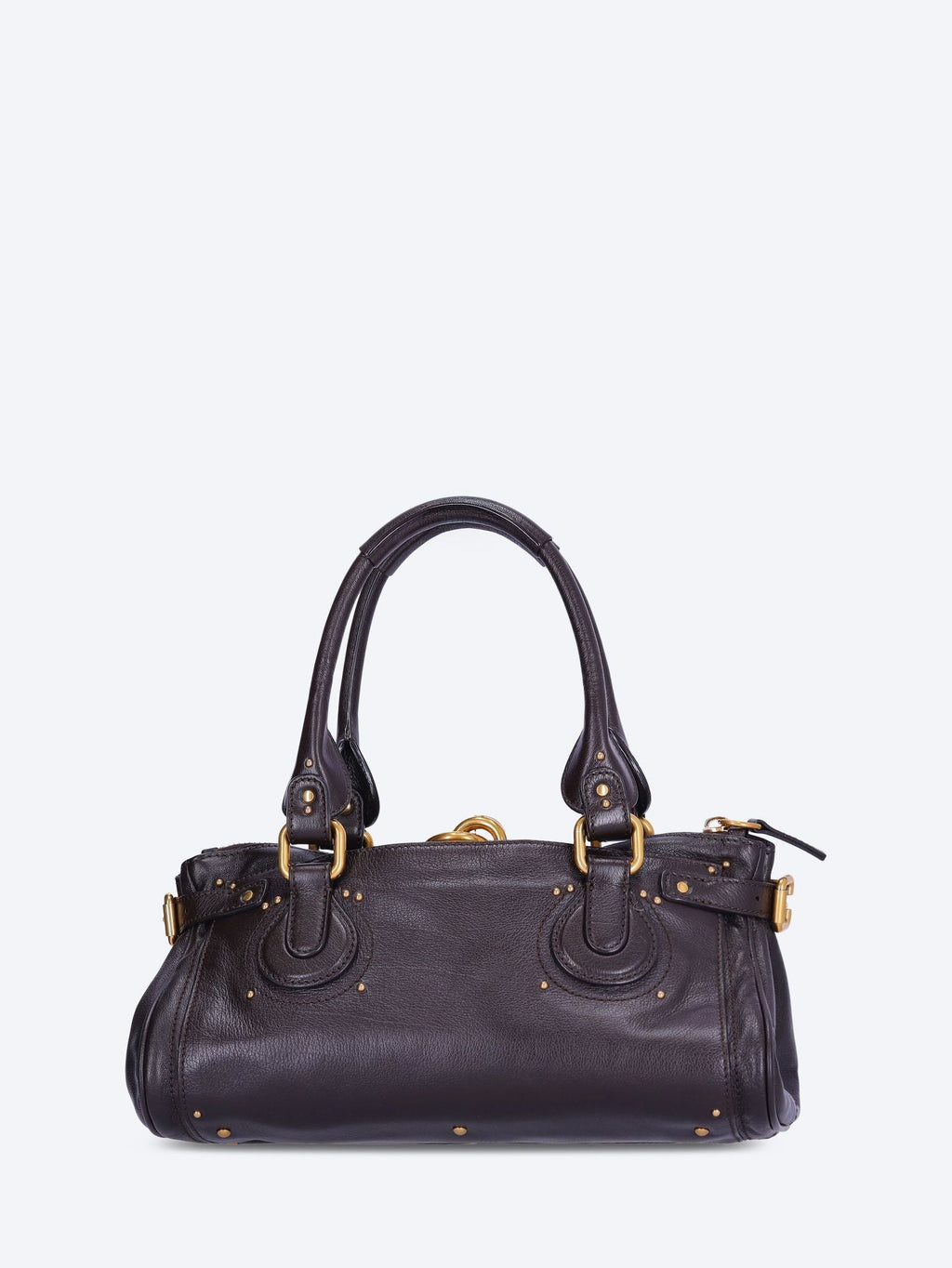 Grained Leather Paddington Handbag Chloe – Гарантія оригінальності – збільшений вид