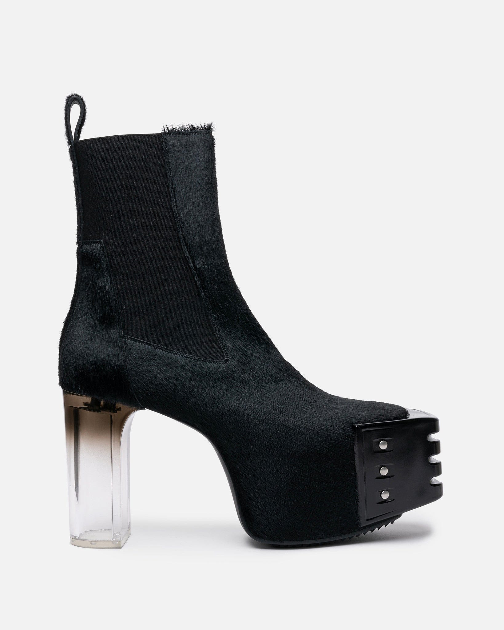 Grilled Kiss Boots In Black Rick owens оригінал – Купити в Україні – боковий вид