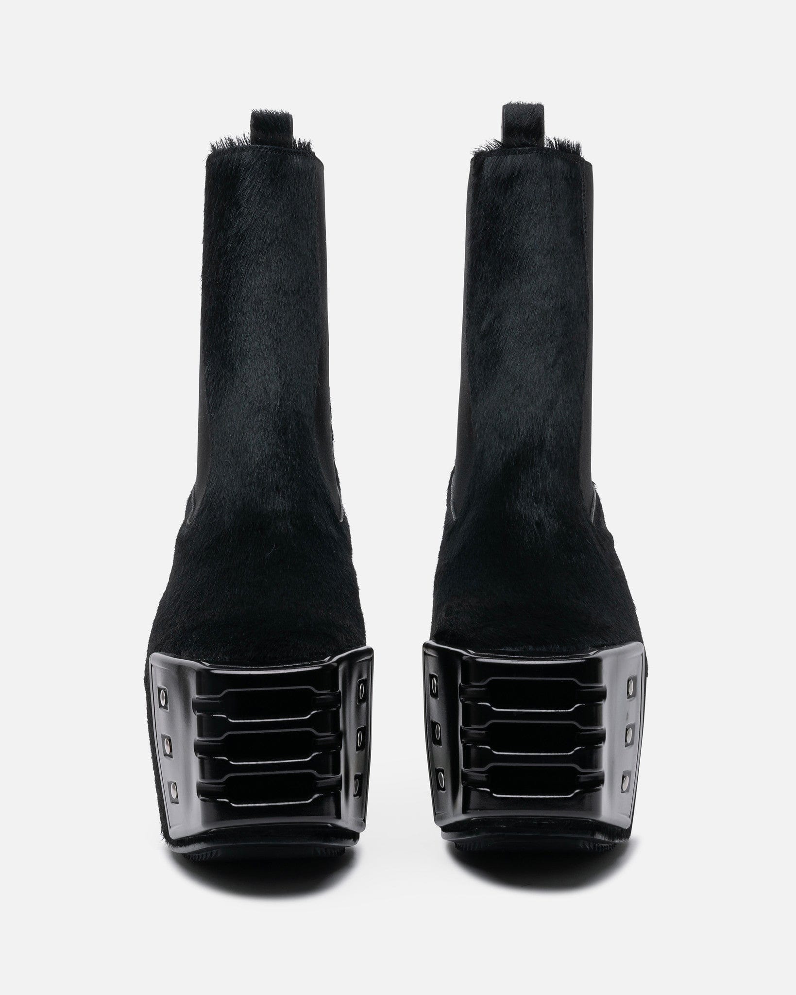 Grilled Kiss Boots In Black Rick owens оригінал – Купити в Україні – вид ззаду