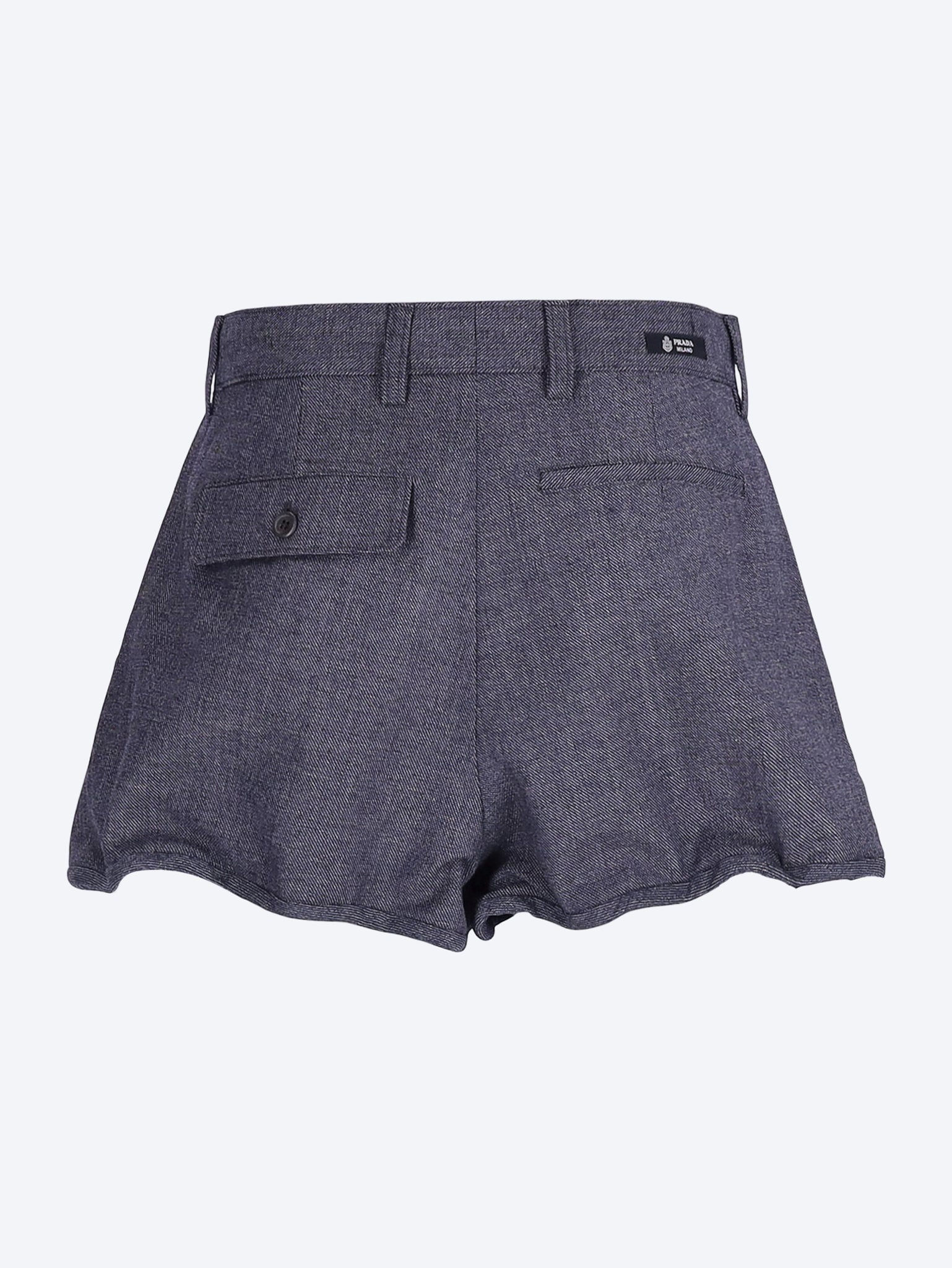 Grisaglia Shorts Prada – Гарантія оригінальності – детальний вид