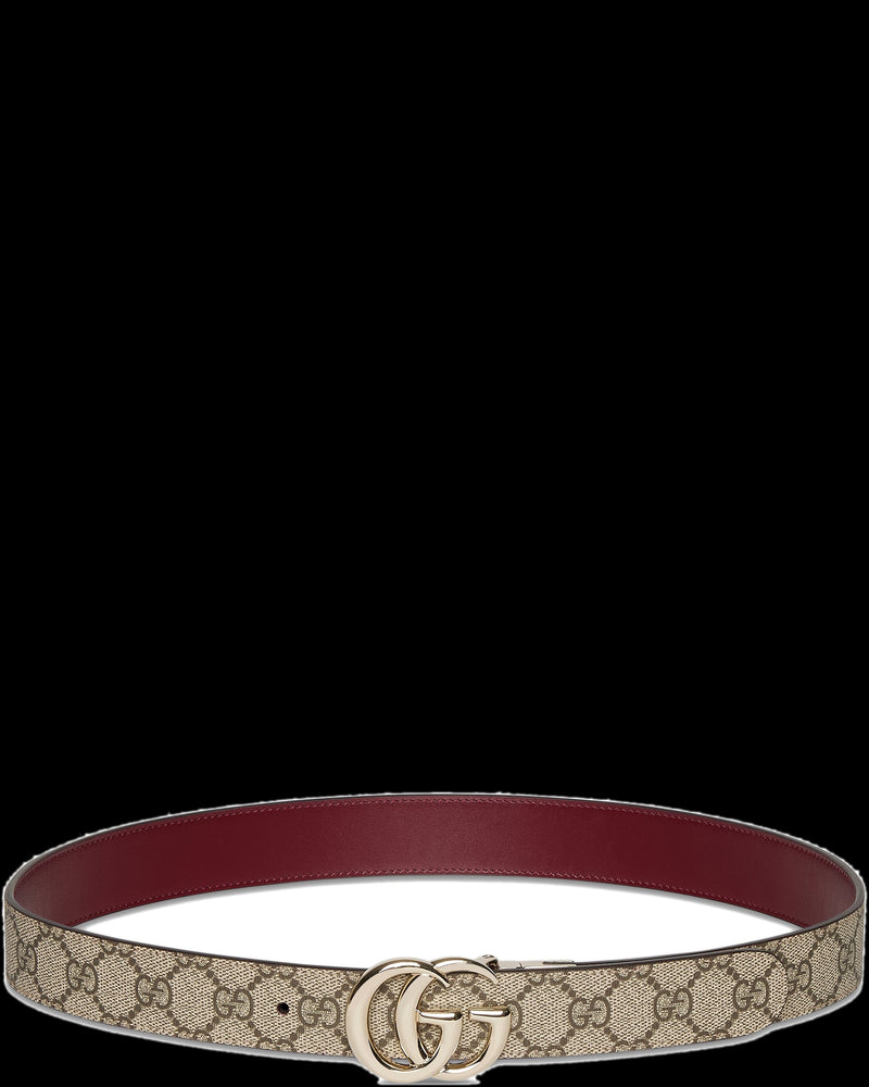 BG_REMOVED_CATALOG_GG Marmont Reversible Wide Belt - GUCCI