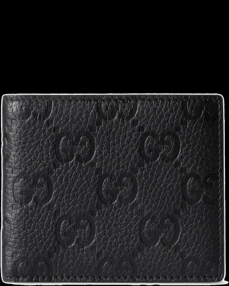 BG_REMOVED_CATALOG_Imprint bi fold wallet - GUCCI