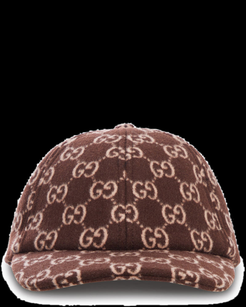 BG_REMOVED_CATALOG_GG WOOL BASEBALL CAP - GUCCI