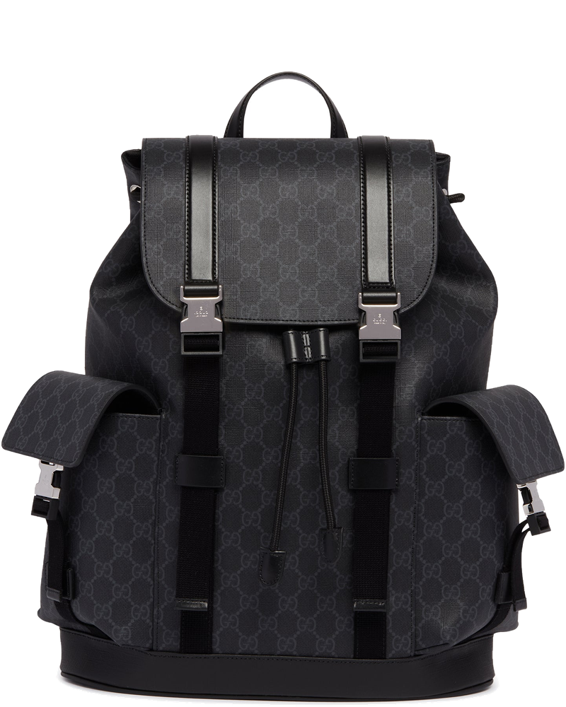 Оригінальна Black Large Gg Backpack Gucci