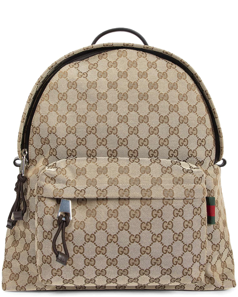 Gg Canvas Medium Backpack Gucci – Гарантія оригінальності