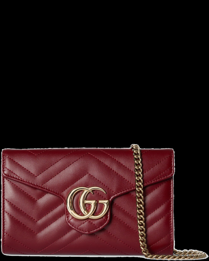 BG_REMOVED_CATALOG_GG Marmont wallet on chain - GUCCI