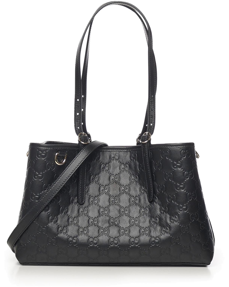 Оригінальна Borsa Shopping Gg Emblem In Pelle Media Gucci