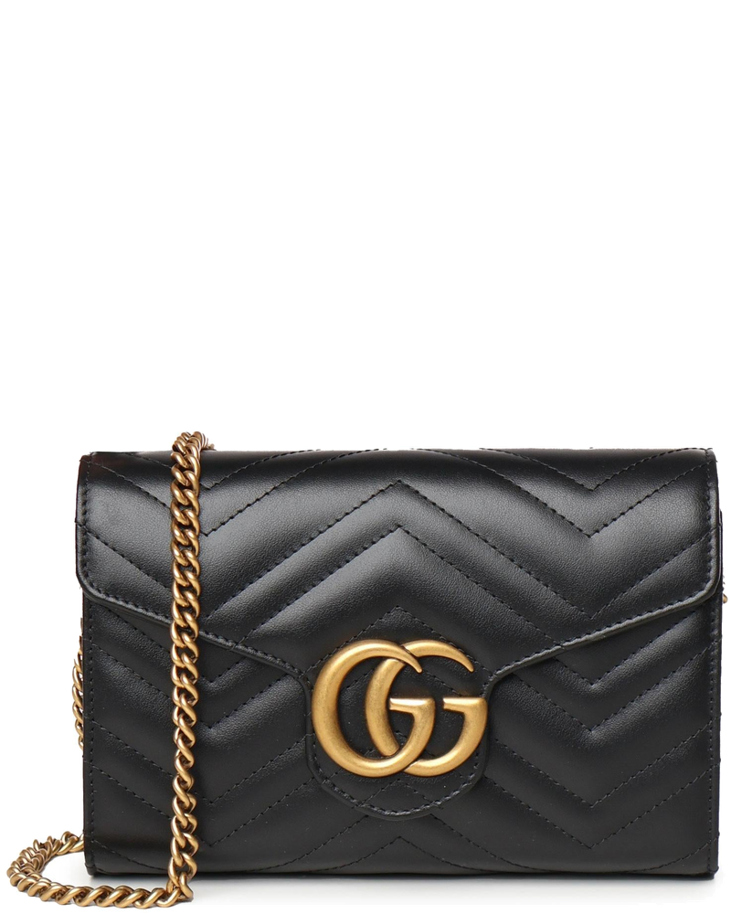 Оригінальна Borsa A Tracolla Gg Marmont Super Mini In Pelle Gucci