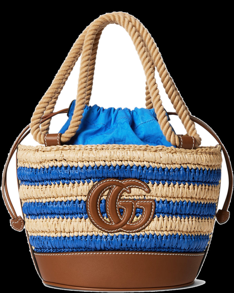 BG_REMOVED_CATALOG_Woven mini bucket bag - GUCCI