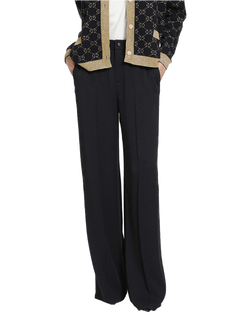 Оригінальна Silk Jacquard Trousers Gucci
