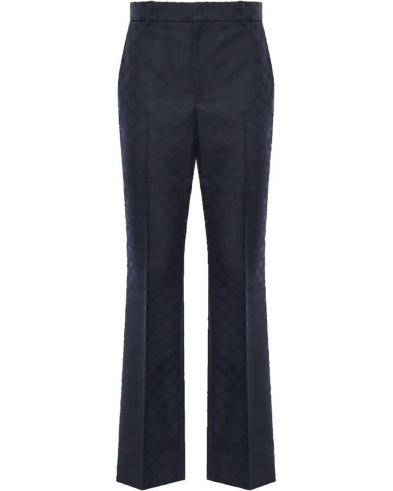 Pantalone In Gabardine DI Cotone Gg Gucci оригінал – Купити в Україні