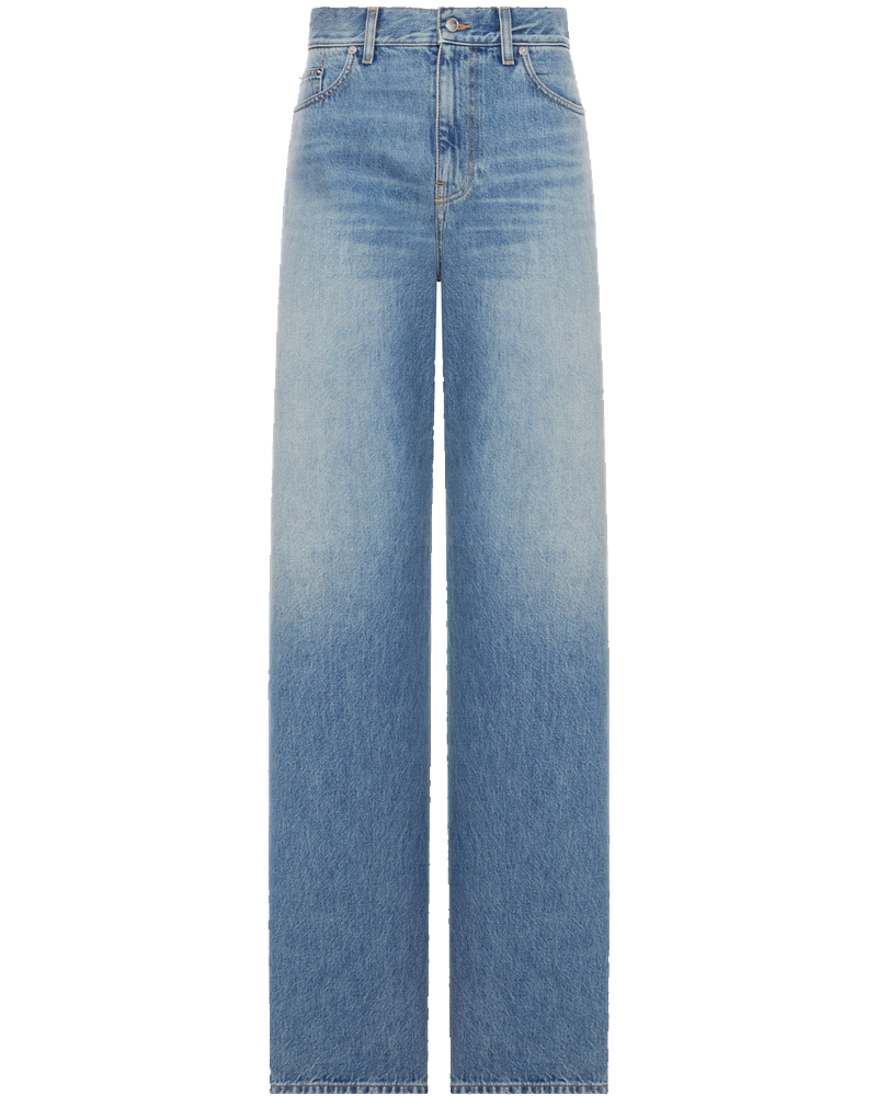 Оригінальна Cotton Denim Trousers Gucci