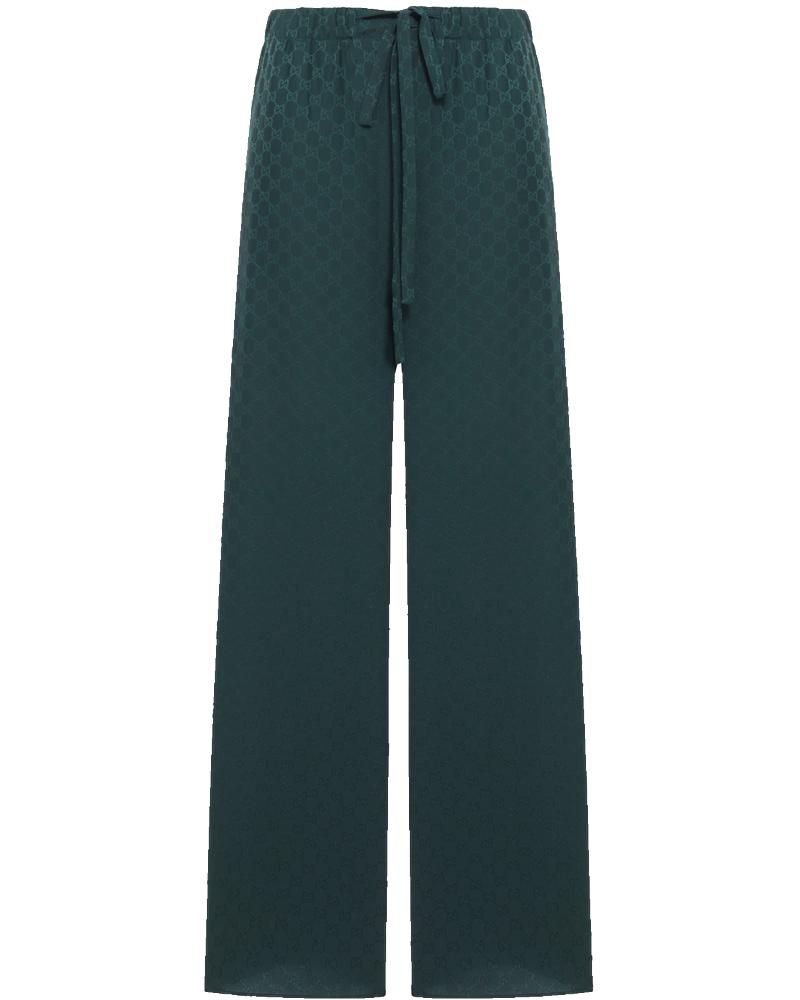 Gg Jacquard Silk Jogging Pants Gucci – Гарантія оригінальності