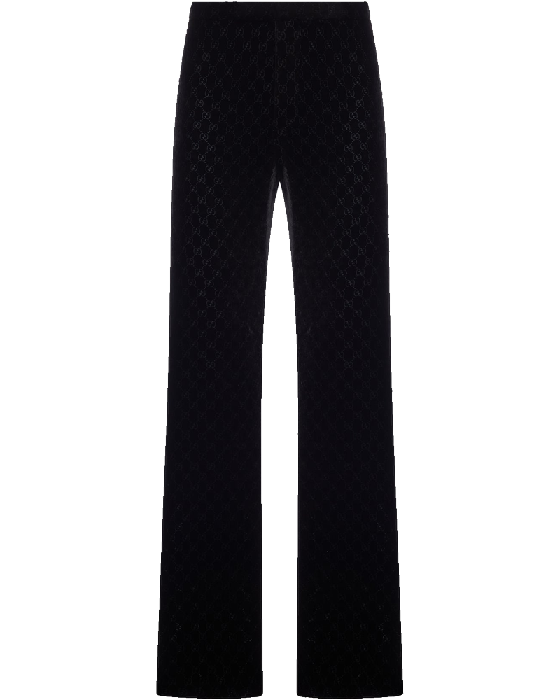 Gg Stretch Dévoré Velvet Trousers Gucci оригінал – Купити в Україні