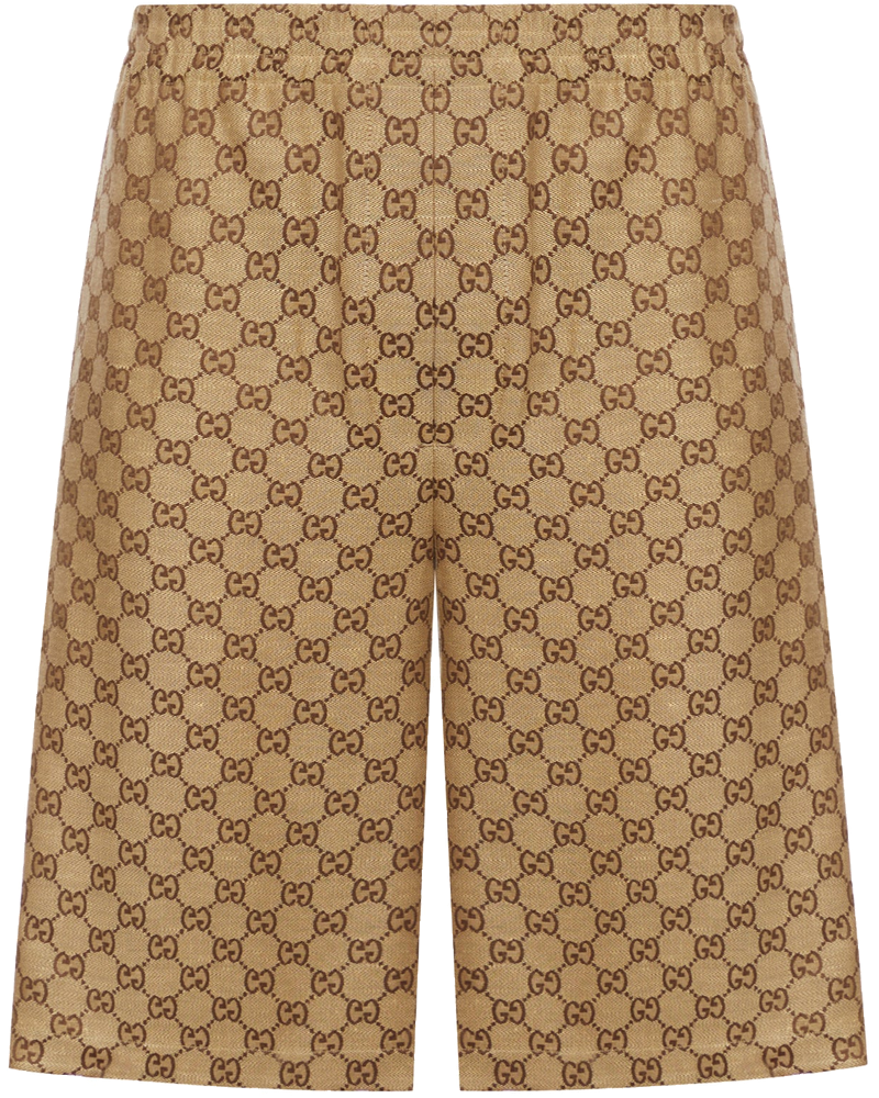 Оригінальна Gg Supreme Linen Shorts Gucci