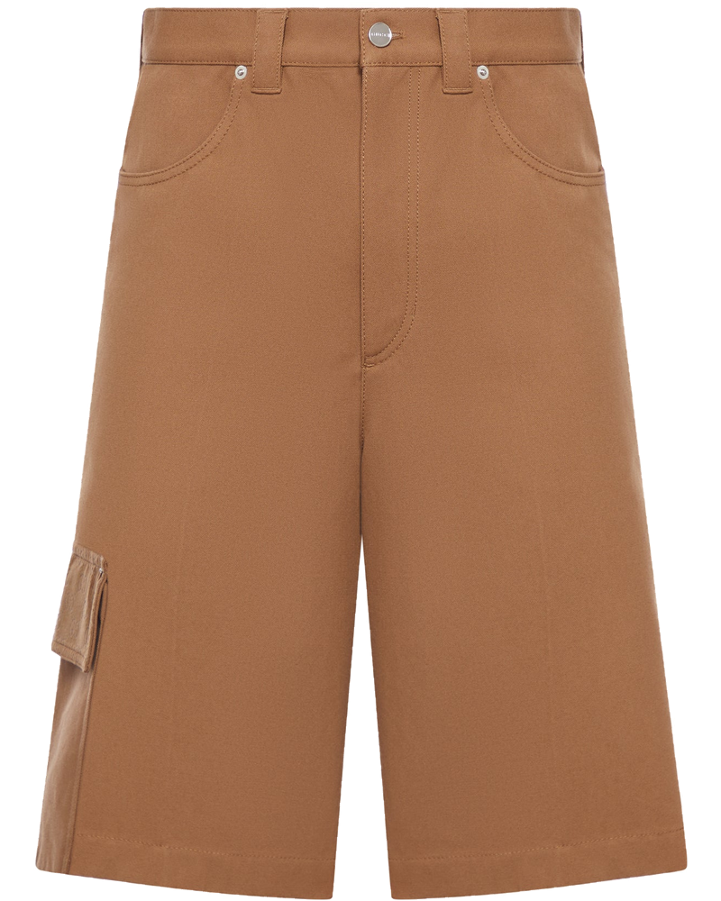 Heavy Cotton Canvas Cargo Bermuda Shorts Gucci оригінал – Купити в Україні