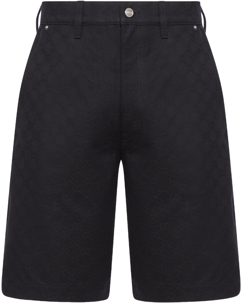 Jacquard Bermuda Shorts With Gg Monogram Gucci – Гарантія оригінальності