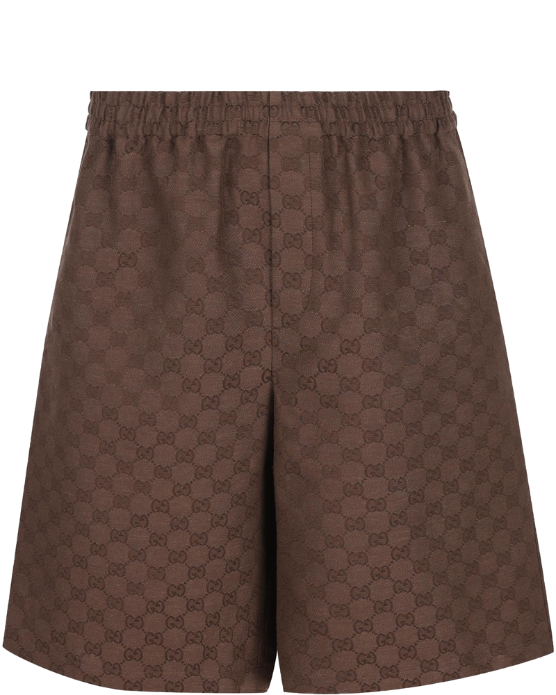 Shorts Gg In Misto Lino Gucci – Гарантія оригінальності