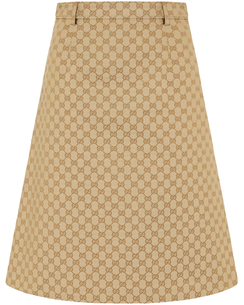 Gg Canvas MIDI Skirt Gucci оригінал – Купити в Україні