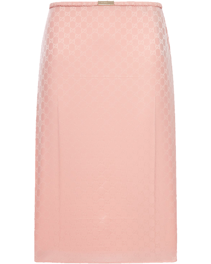 Gg Jacquard Silk Skirt Gucci – Гарантія оригінальності