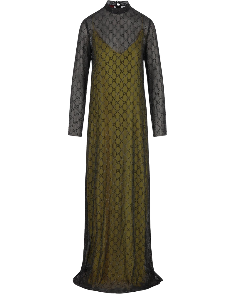 Embroidered Dress In Silk Georgette Gucci оригінал – Купити в Україні