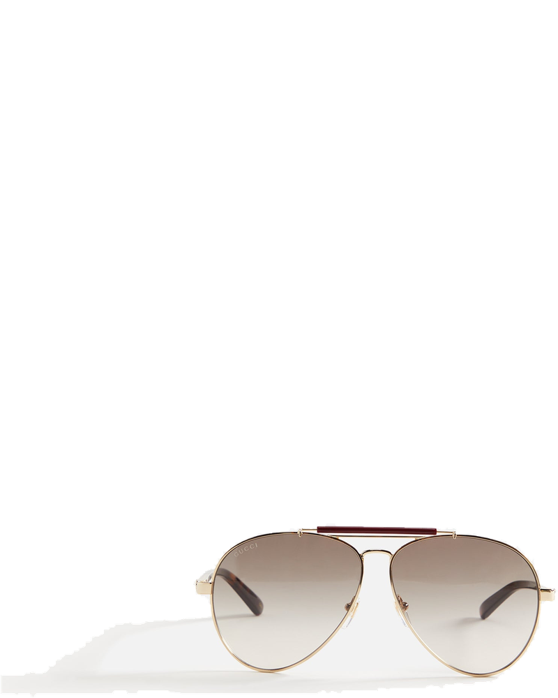 002 Sunglasses Gold Gucci – Гарантія оригінальності