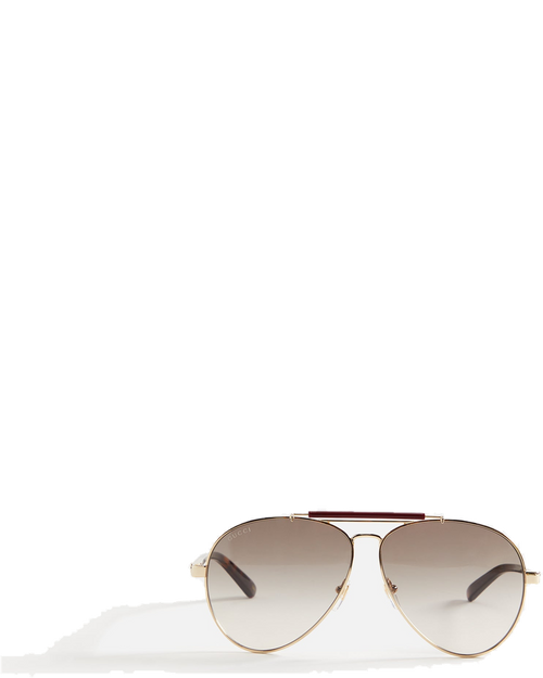 002 Sunglasses Gold Gucci – Гарантія оригінальності