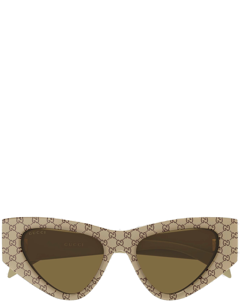Оригінальна Cat Eye Sunglasses Beige Gucci