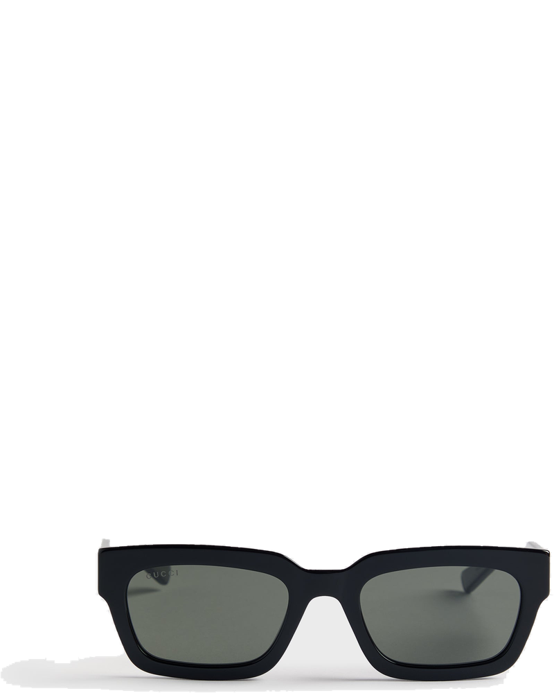Gg2069s Acetate Rectangle Sunglasses Black Gucci оригінал – Купити в Україні