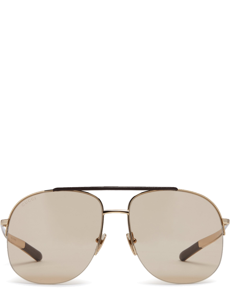 Оригінальна Gold Navigator Sunglasses Gucci
