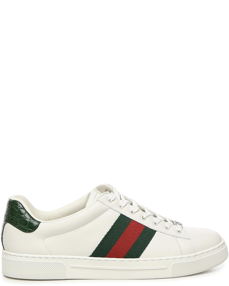 Оригінальна Sneaker Gucci Ace Con Dettaglio Web Gucci