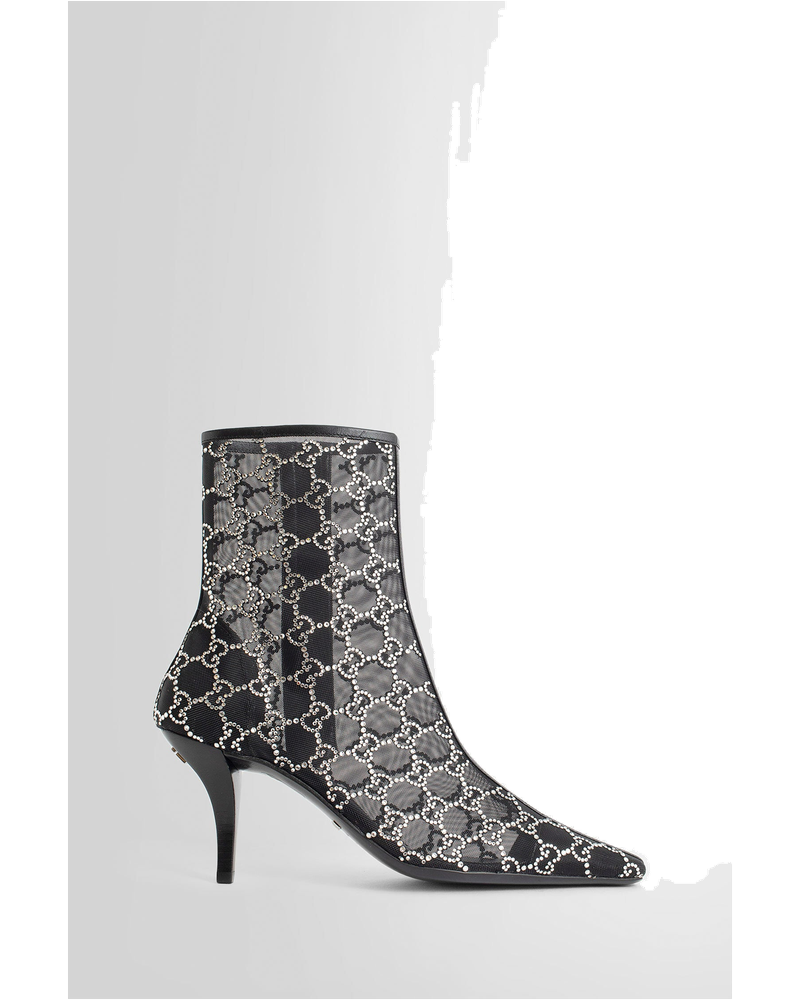 Gg Crystal Mesh Ankle Boots Gucci – Гарантія оригінальності