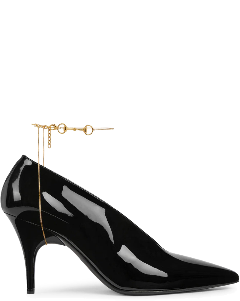 97 Patent Leather Sabot With Heel Gucci оригінал – Купити в Україні