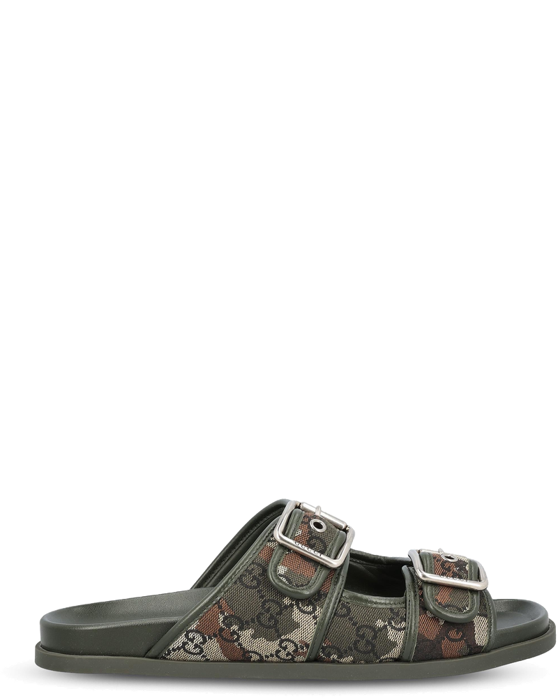 Slide Sandal With Buckles Gucci – Гарантія оригінальності