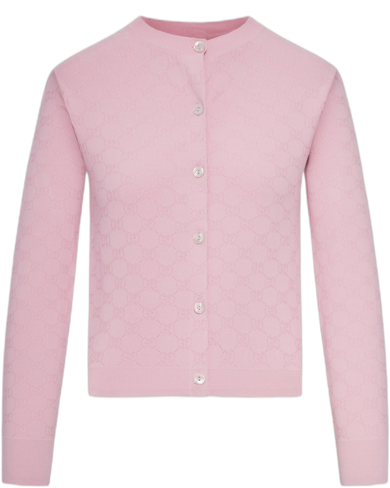 Cardigan In Fine Gg Jacquard Fabric Gucci оригінал – Купити в Україні