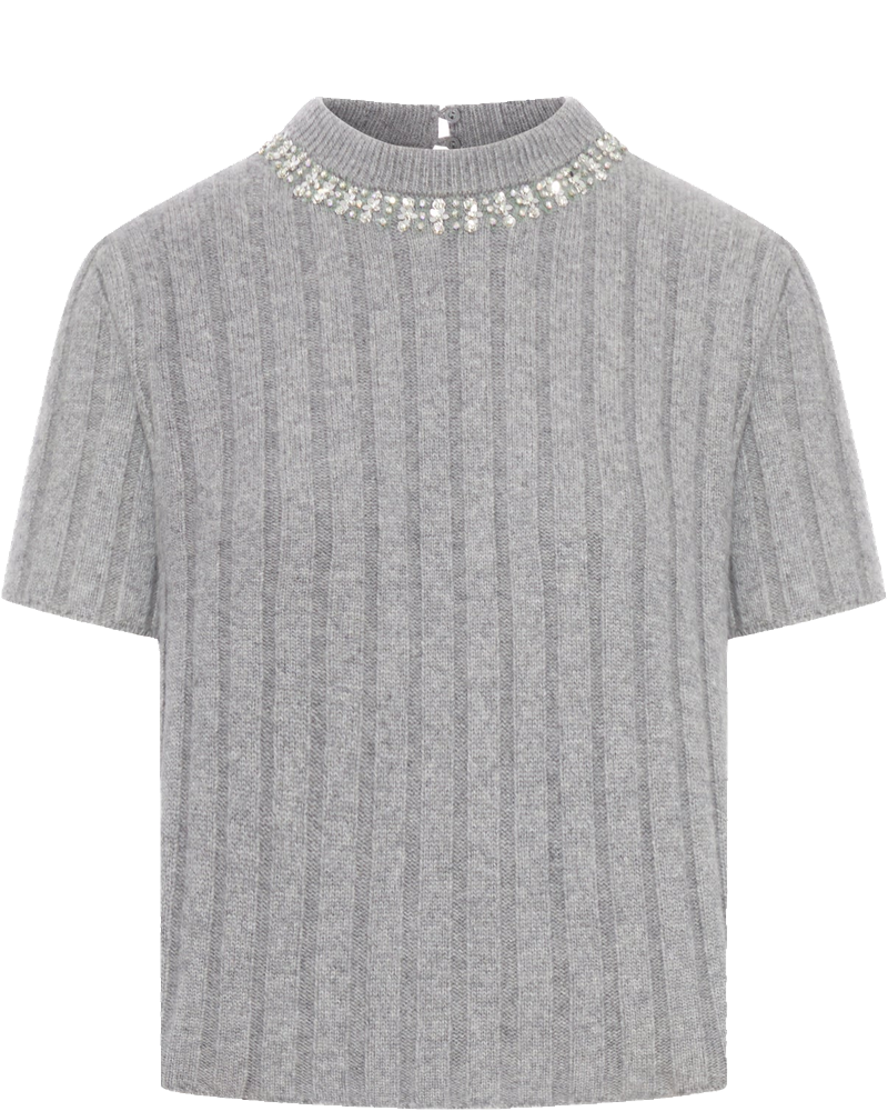 Top In Lana Con Dettagli Gioiello Gucci – Гарантія оригінальності