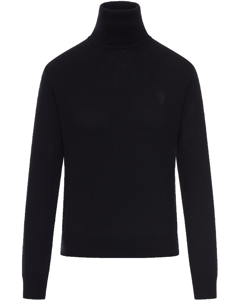 Оригінальна Wool Turtleneck With Embroidery Gucci