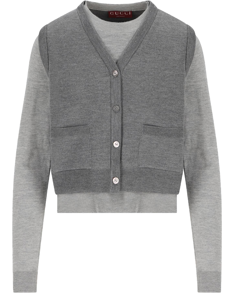 Top In Wool And Silk Gucci – Гарантія оригінальності