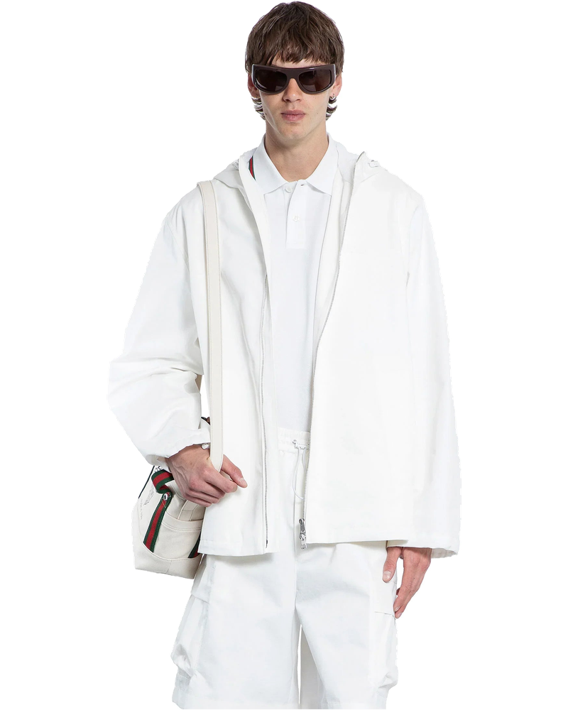 Web Cotton Canvas Winbreaker Gucci оригінал – Купити в Україні