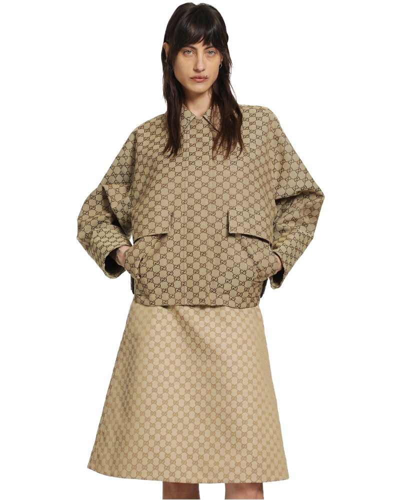 Gg Canvas Bomber Jacket Gucci оригінал – Купити в Україні